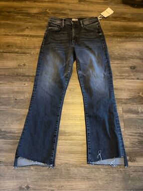 NWT MOTHER INSIDER CROP STEP FRAY 27 Up in Smoke